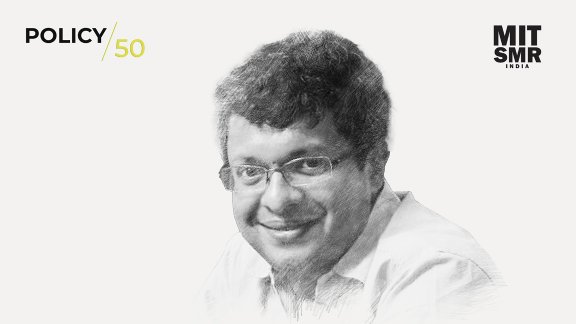 Sunil Abraham featured in MIT Sloan Management Review India Policy 50 list